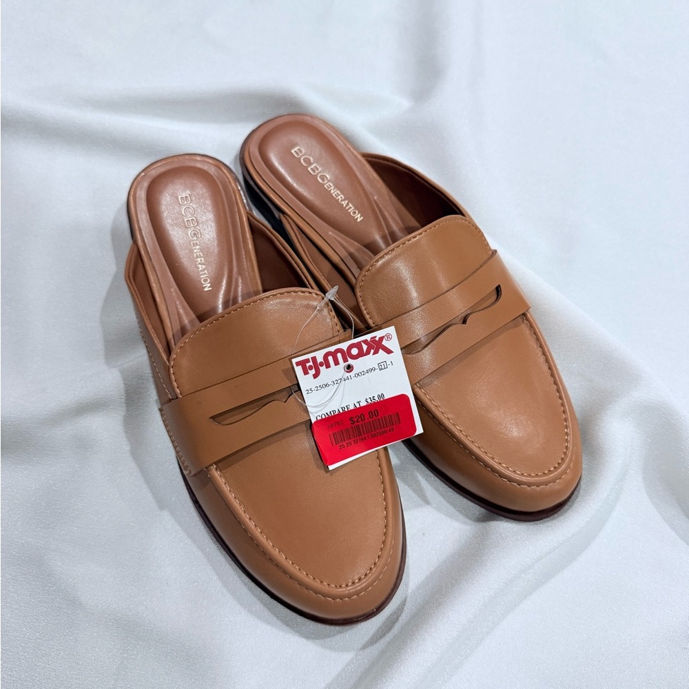 BCBGeneration Tan Loafers
